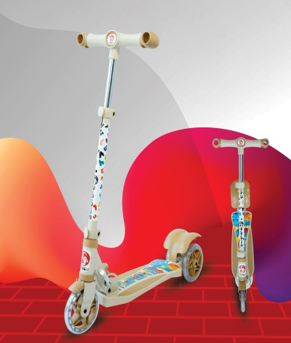 Dobbin Kick me Small Scooter for Kids, Adults, Toddlers,....